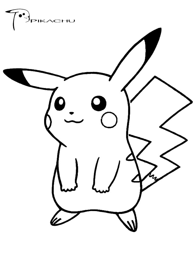 Coloring Sheets For Girls Picachoo
 Pokemon Coloring Pages Free Download