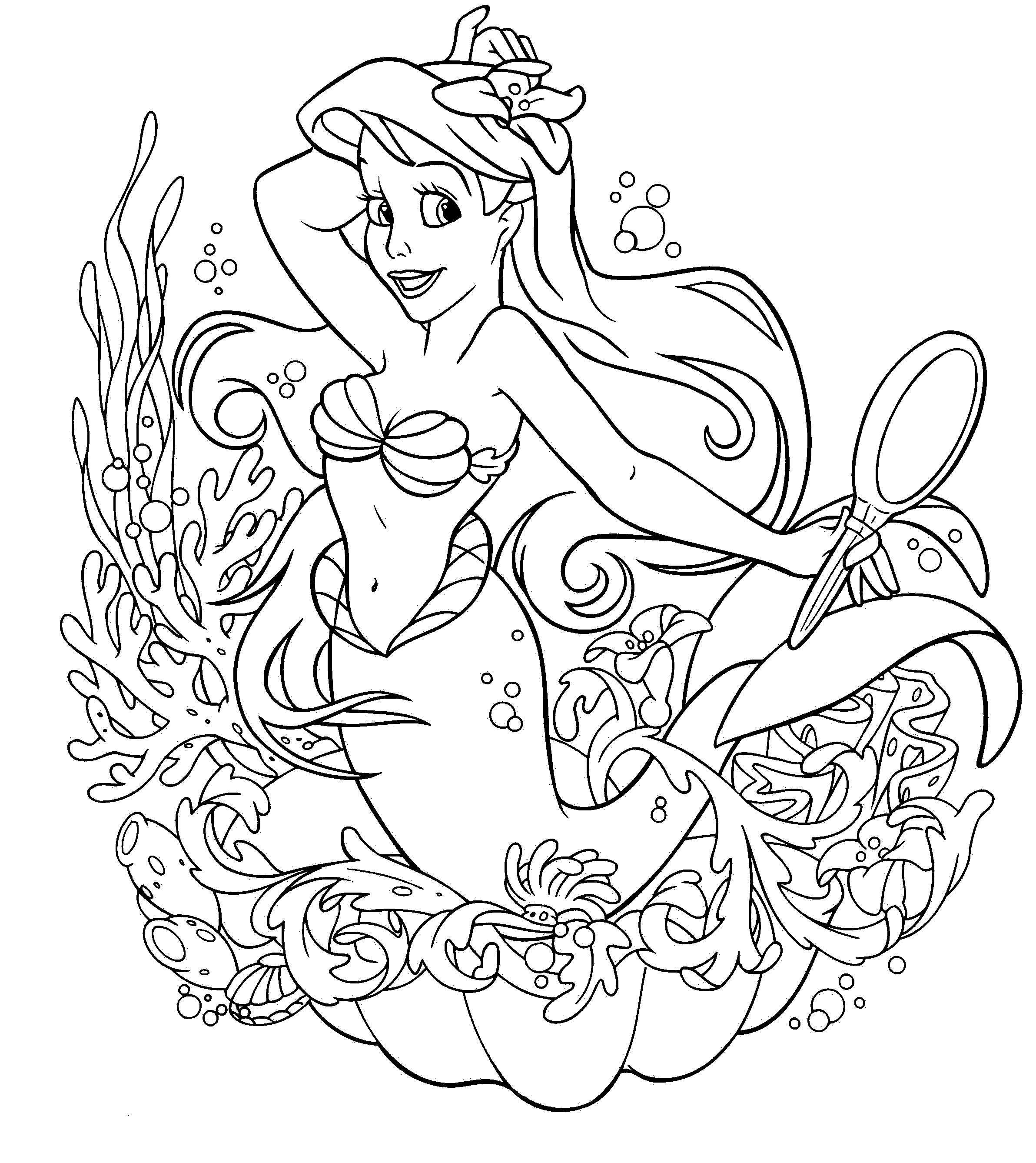 Coloring Sheets For Girls Printable Chistmas
 Coloring Pages for Girls Z31 Coloring Page