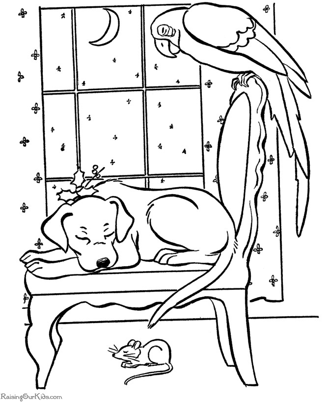 Coloring Sheets For Girls Printable Chistmas
 Christmas Coloring Pages Dr Odd