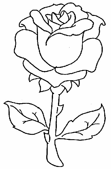 Coloring Sheets For Girls Rose
 Roses Coloring Pages Ideas For The Girls