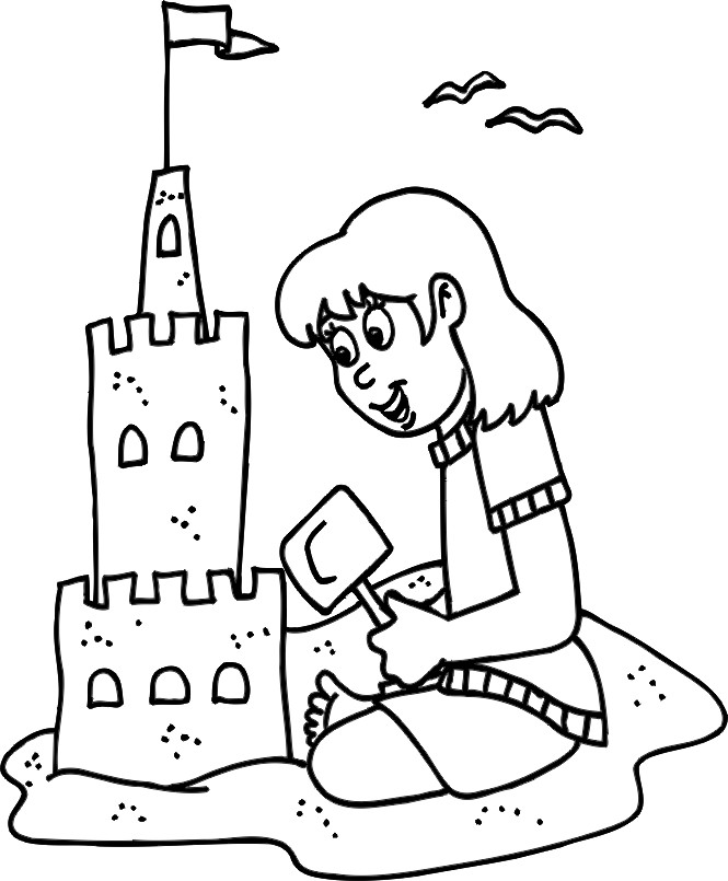 Coloring Sheets For Girls Summer
 Download Free Printable Summer Coloring Pages for Kids
