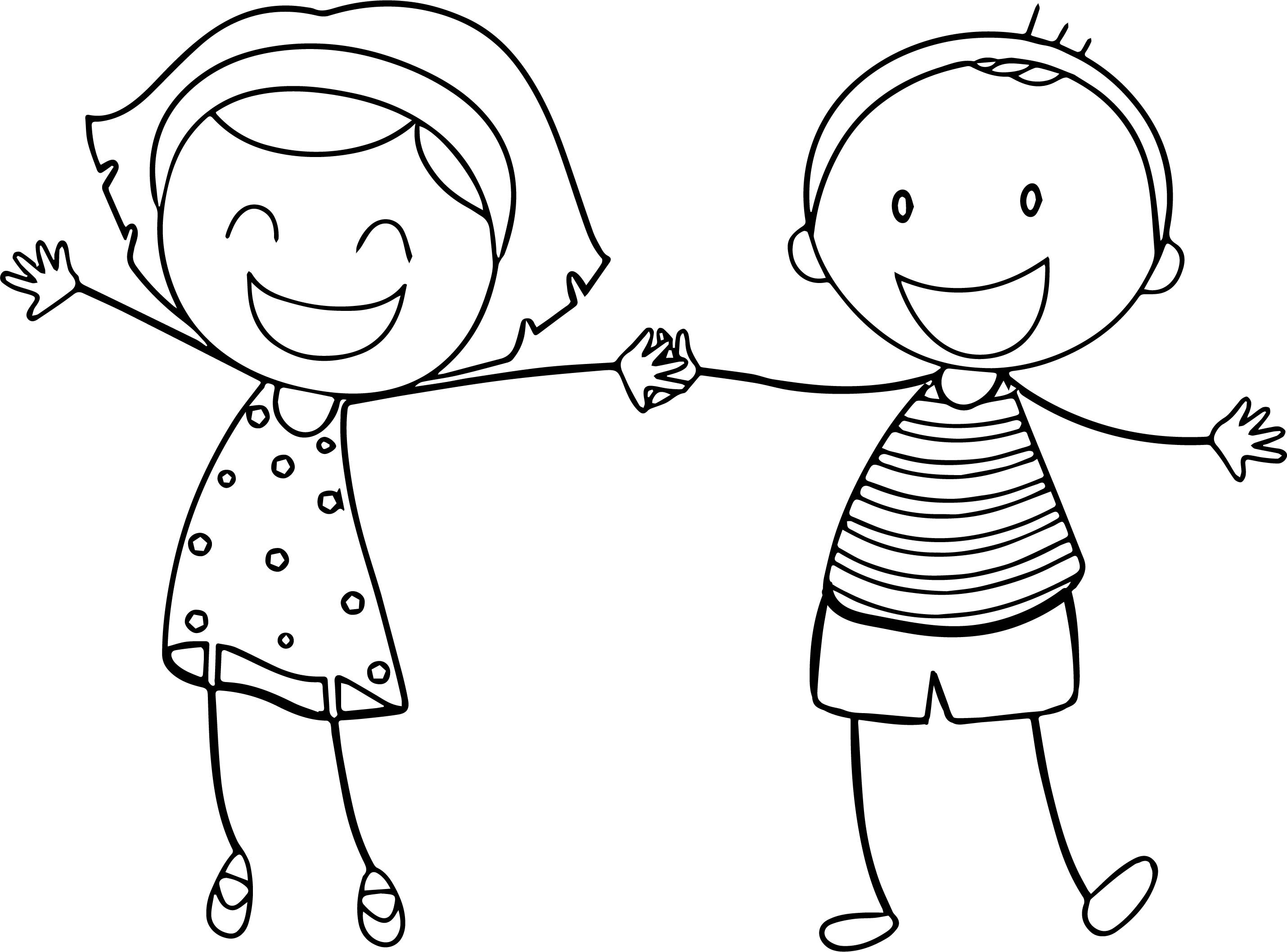 Coloring Sheets For Girls The Birthday Boy
 Boy And Girl Coloring Pages Interior design ideas