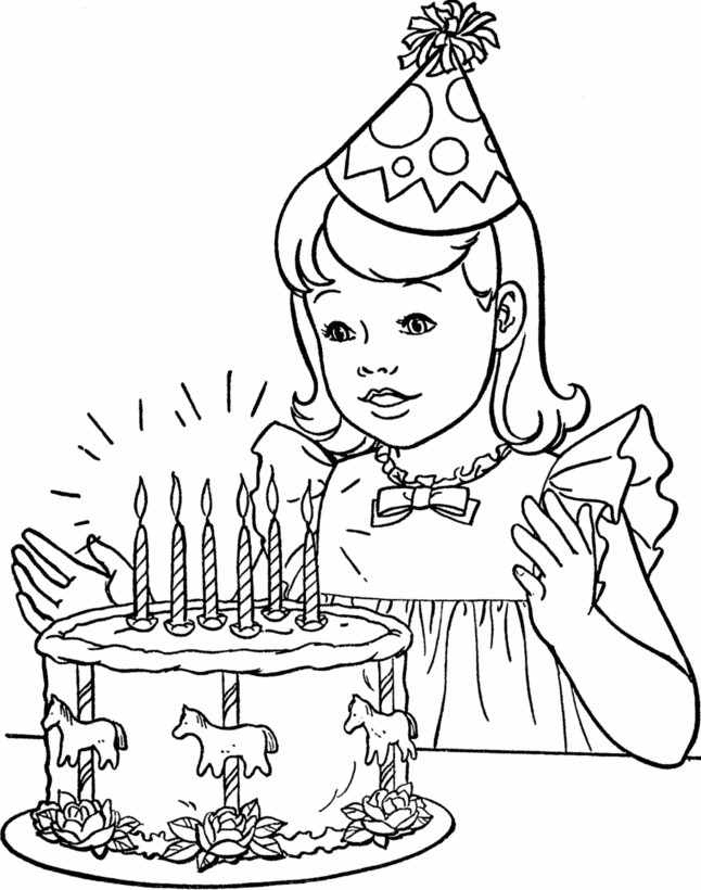 Best ideas about Coloring Sheets For Girls The Birthday Wenepoo
. Save or Pin Free Printable Happy Birthday Coloring Pages For Kids Now.