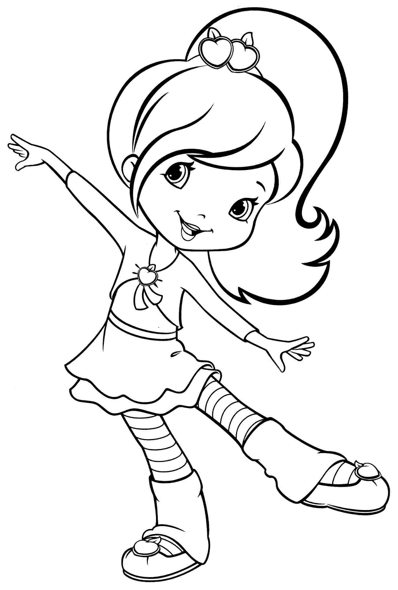 Coloring Sheets For Girls To Prin
 Coloring Pages for Girls Best Coloring Pages For Kids