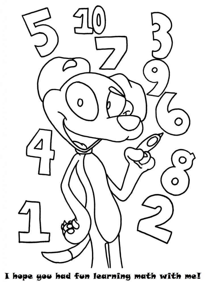 Coloring Sheets For Kids 10
 Free Printable Math Coloring Pages for Kids Best