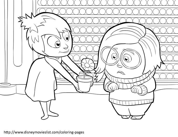 Coloring Sheets For Kids 4 Girls
 Coloring Pages For Girls Disney Inside Out Joy Zipper Just