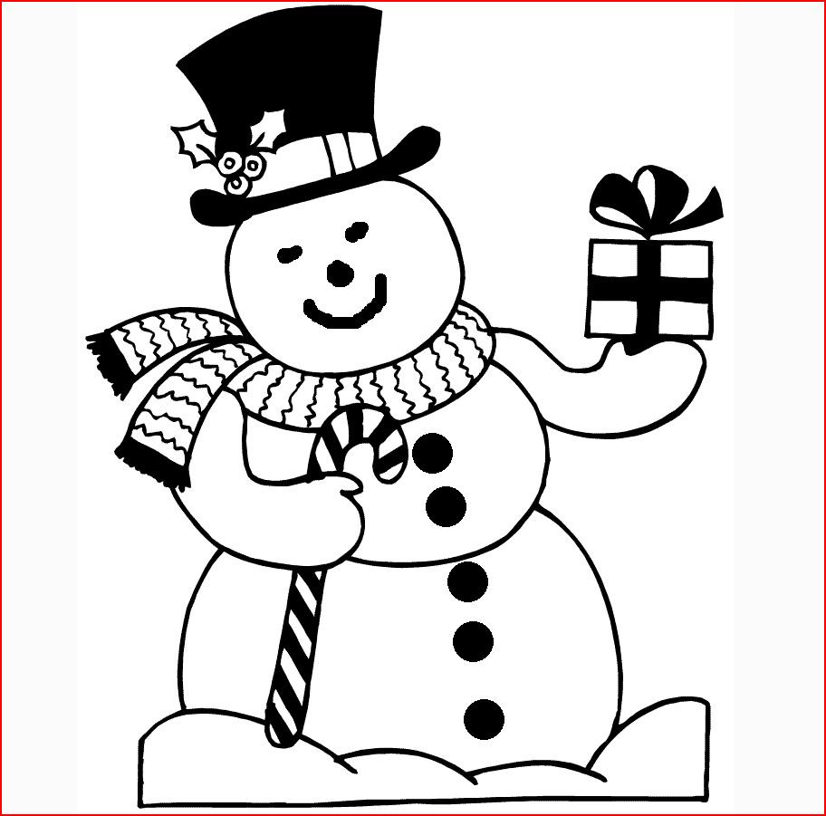 Coloring Sheets For Kids But Snowman
 Coloring Pages Christmas Snowman Coloring Pages Free and