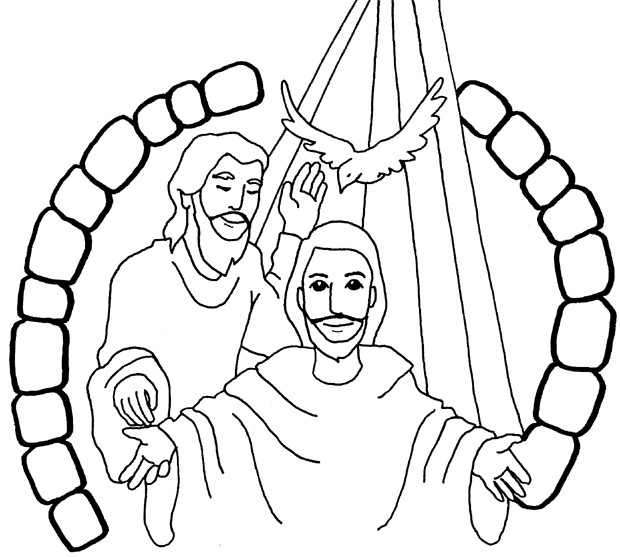 Coloring Sheets For Kids Holy
 Holy Trinity Catholic Coloring Page