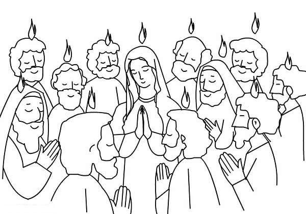 Coloring Sheets For Kids Holy
 Holy Spirit Coloring Pages