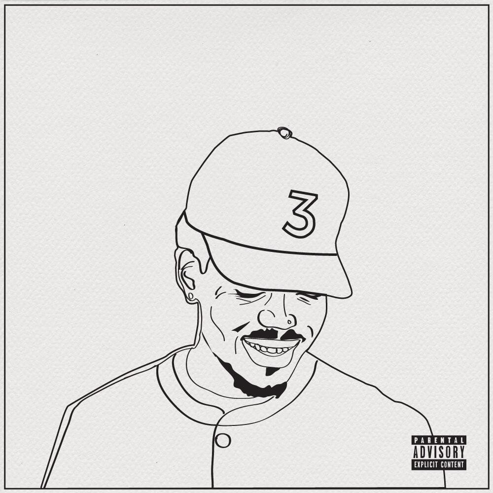 Coloring Sheets For Kids Post Malone Free
 Chance the Rapper artfully paints canvas in “Coloring Book