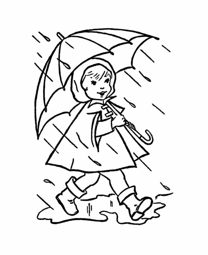 Coloring Sheets For Kids Rainy Days
 Rain Drawing at GetDrawings