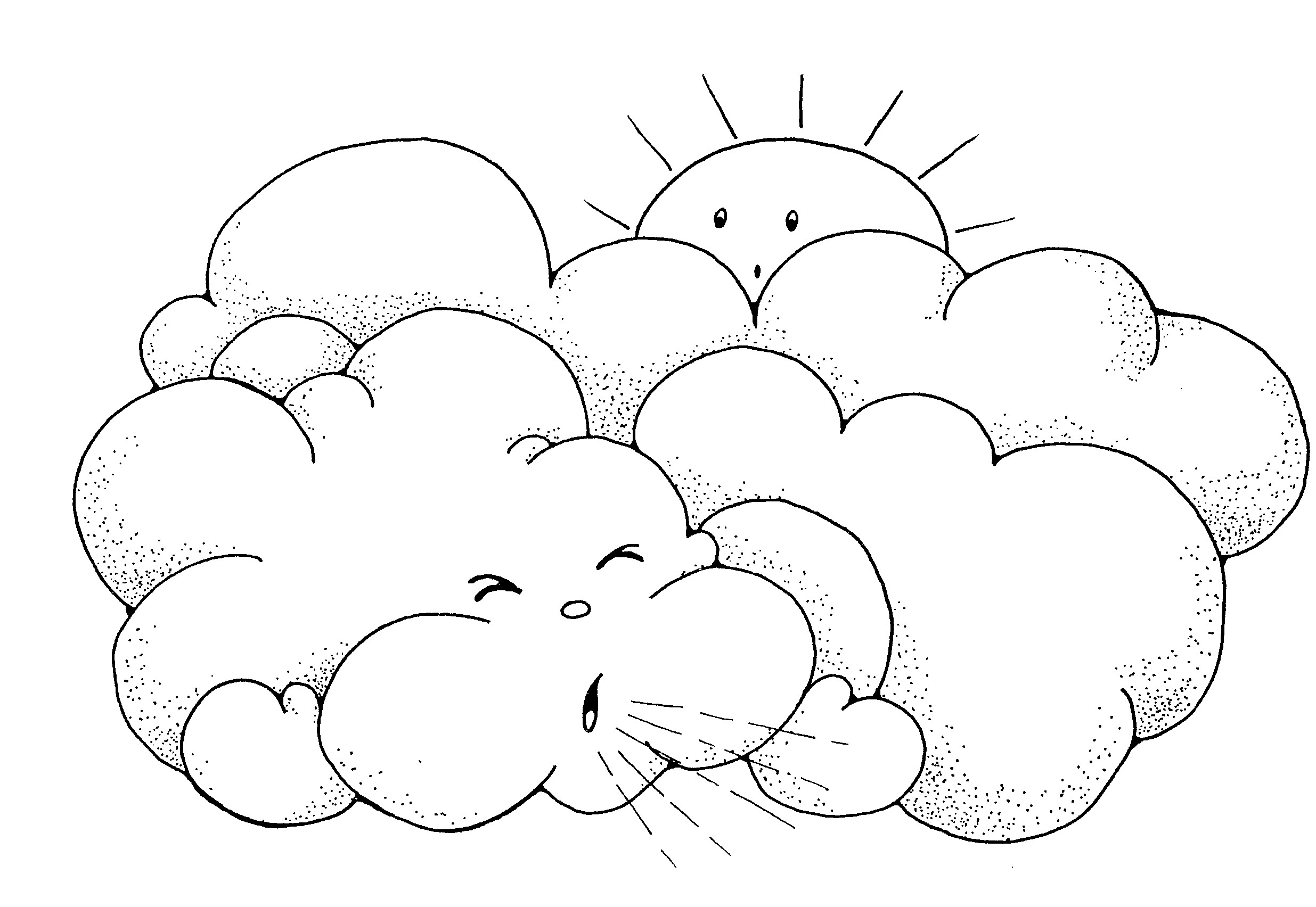 Coloring Sheets For Kids (Wind)
 Wind cliparts