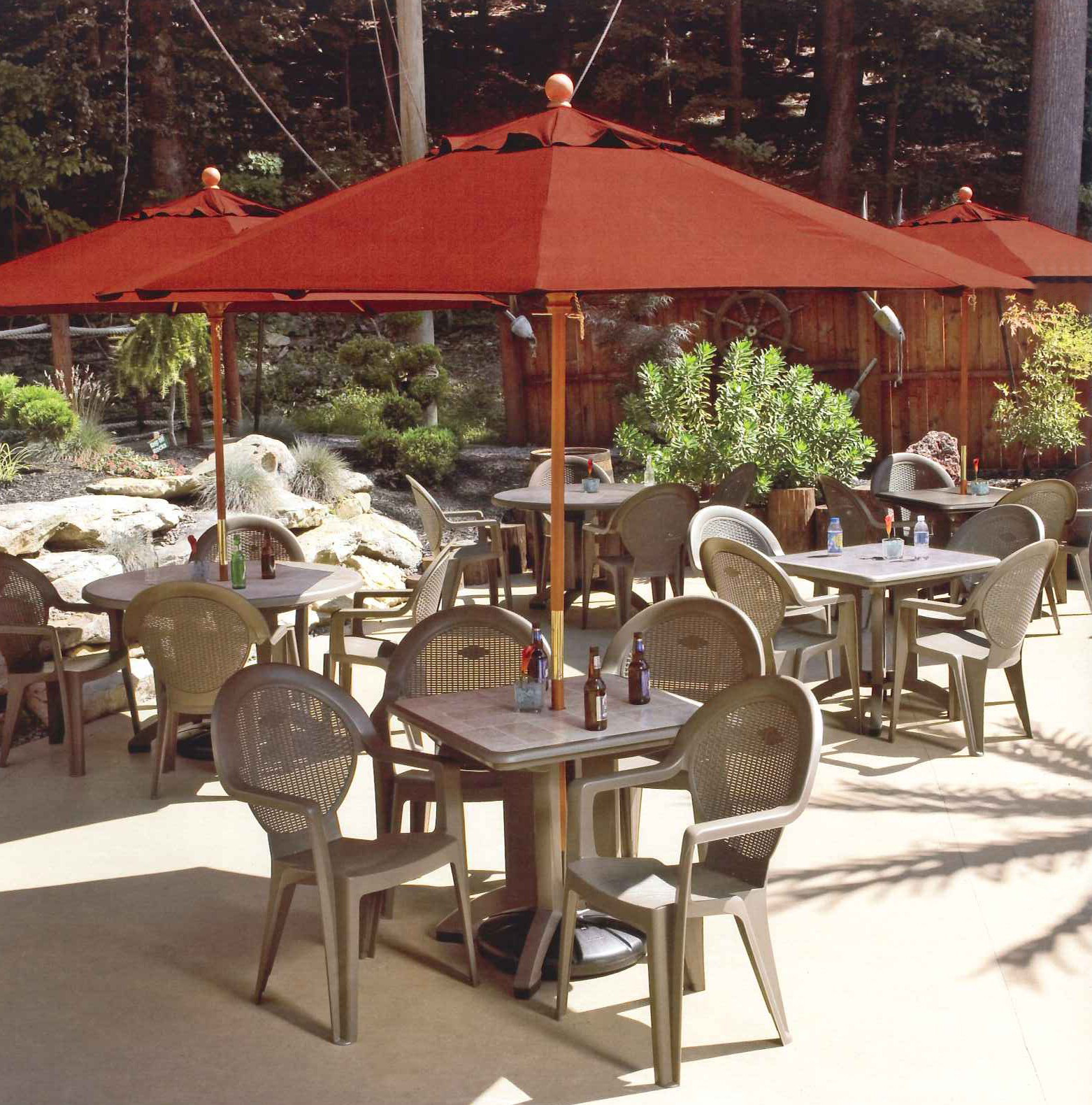 Best ideas about Commercial Patio Furniture
. Save or Pin Grosfillex Siena Dining Set w Trinidad Armchairs Now.