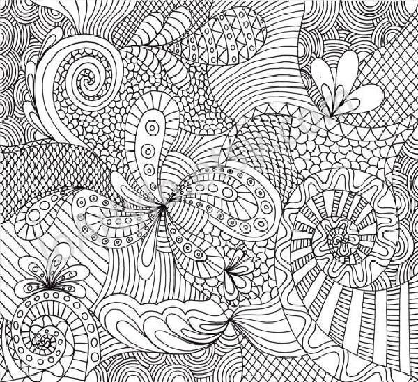 Complicated Flower Coloring Sheets For Girls
 Pattern Coloring Pages Bestofcoloring