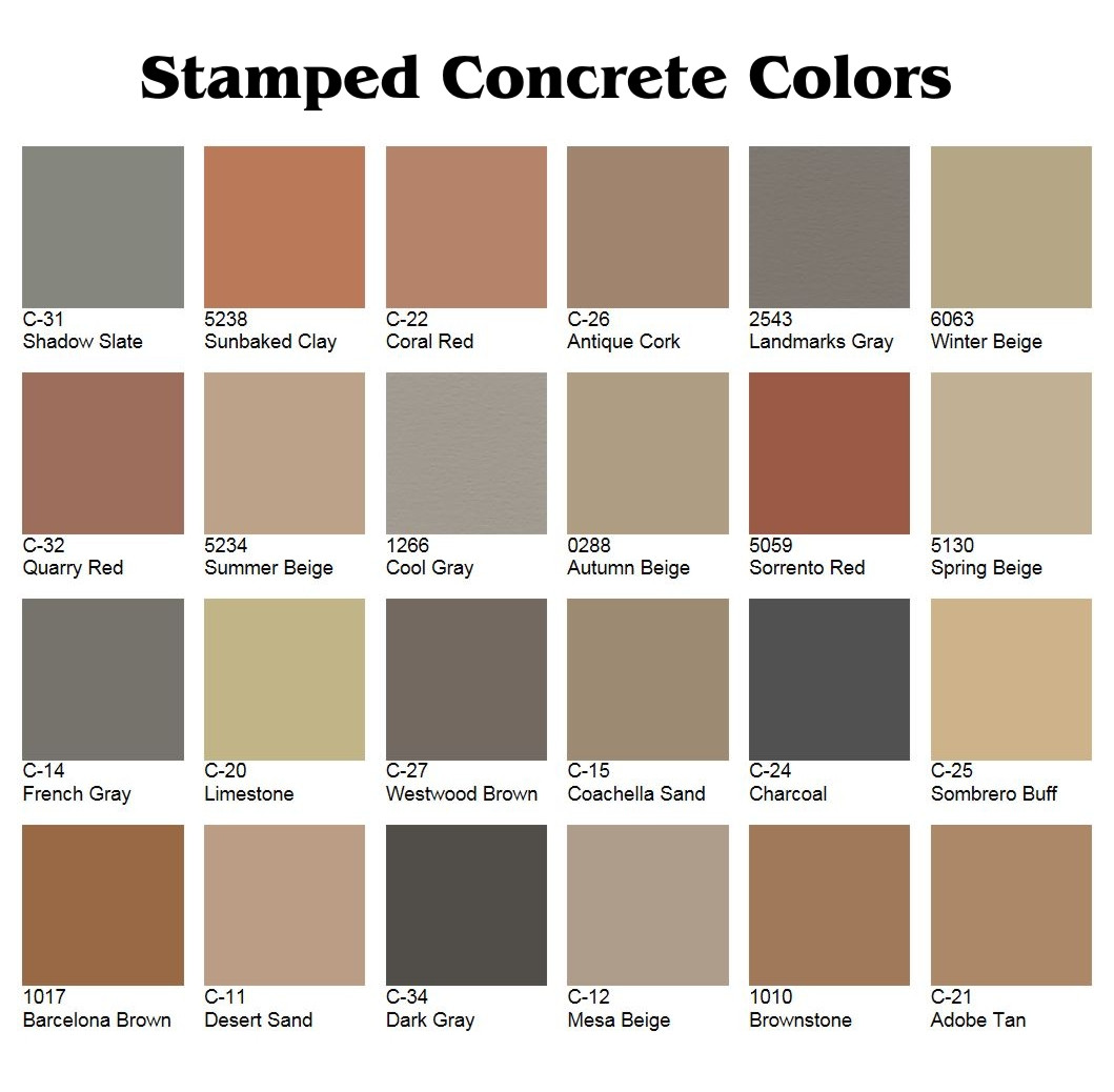 Best ideas about Concrete Paint Colors
. Save or Pin Stamped Color Restoration Now.