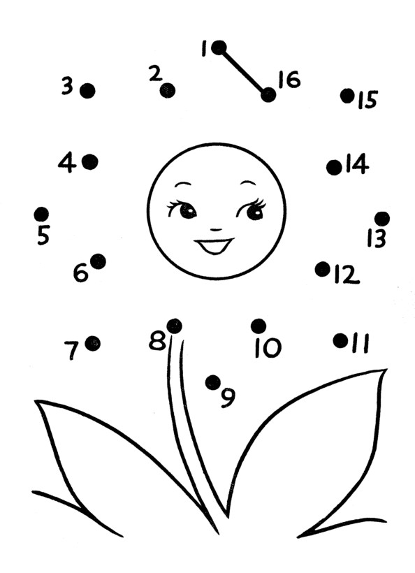 Connect The Dots Coloring Pages
 Dots Coloring Pages