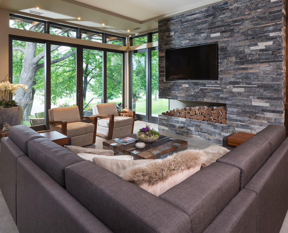 Best ideas about Contemporary Family Room
. Save or Pin Modern Organic Home In Lake Calhoun Minneapolis Now.