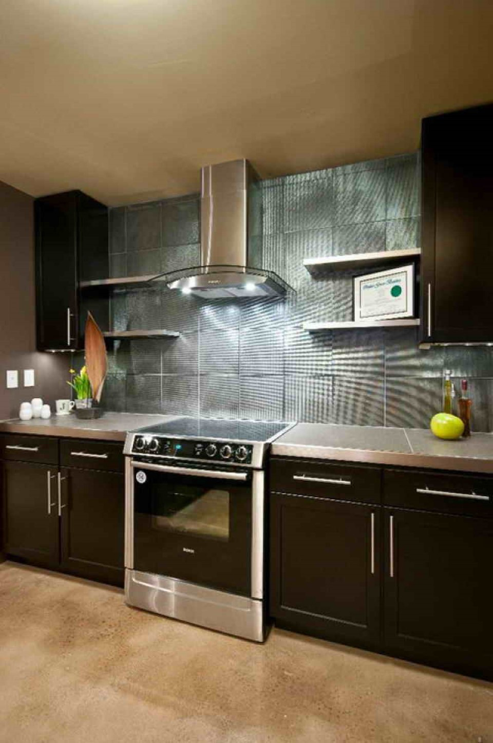 Best ideas about Contemporary Kitchen Ideas
. Save or Pin 2015 Kitchen Ideas with Fascinating Wall Treatment Now.