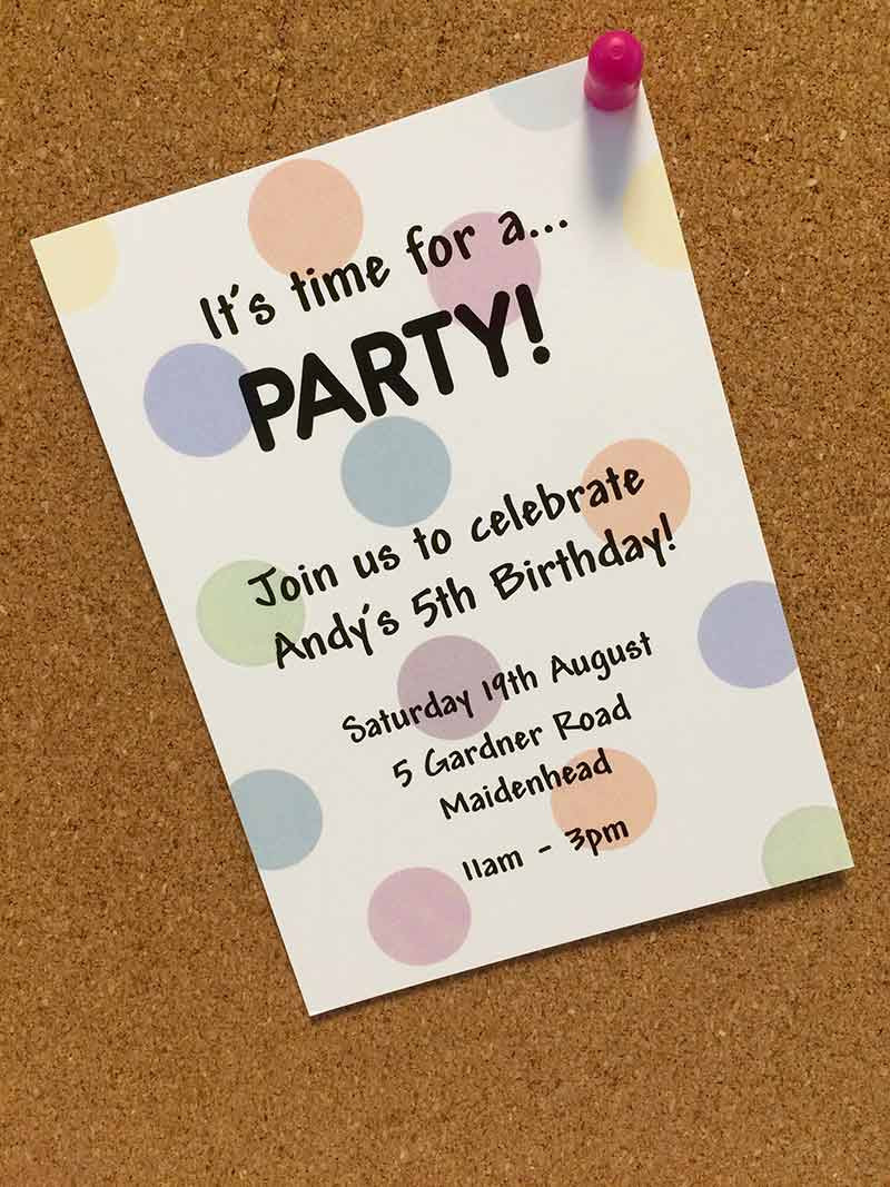 Cool Birthday Invitations
 Create cool birthday invitations for kids