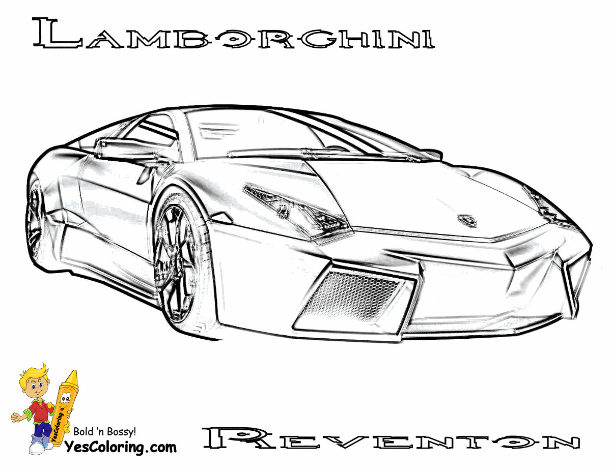 20 Best Cool Cars Coloring Pages - Best Collections Ever | Home Decor ...