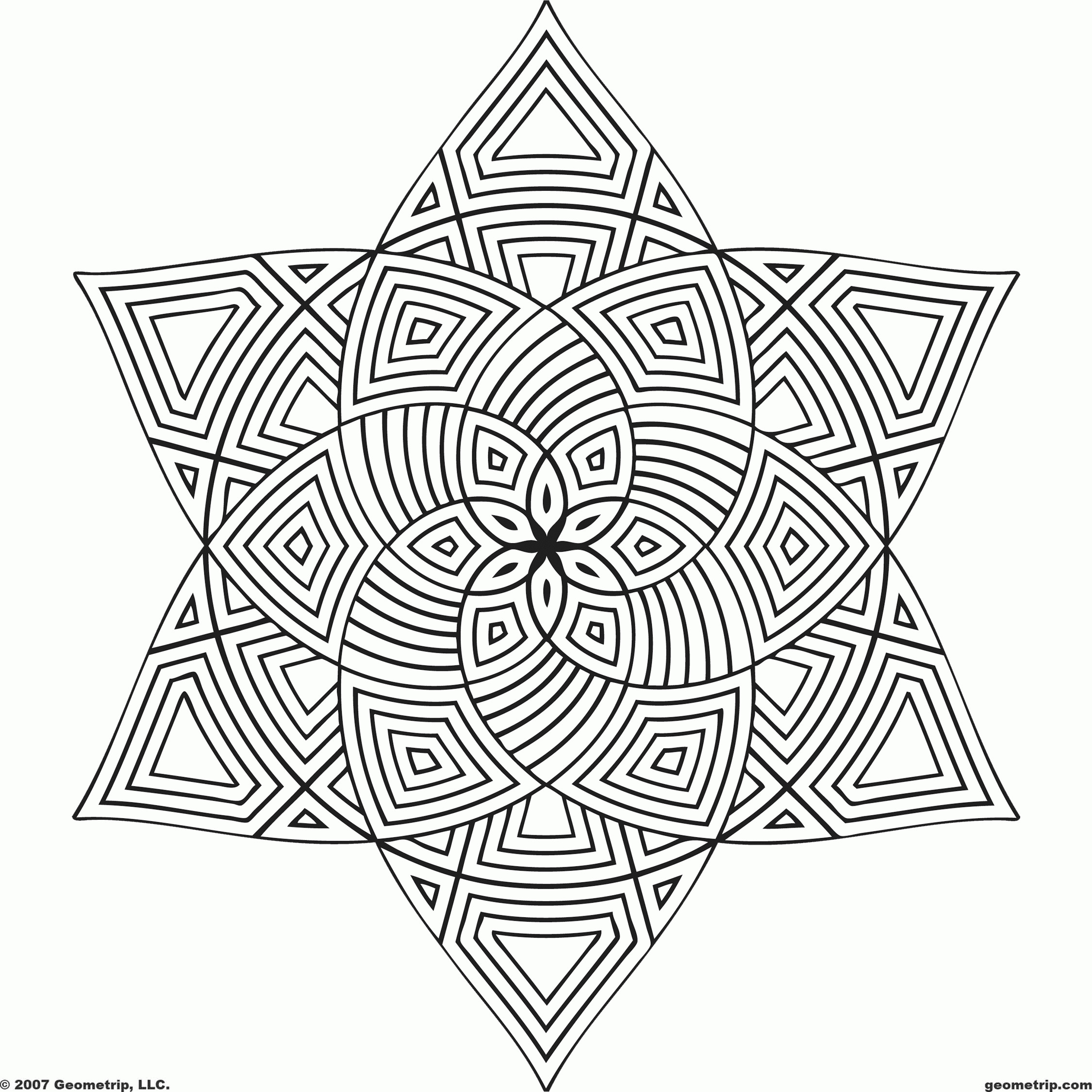 Cool Design Coloring Pages For Boys
 Awesome Design Mandala Coloring Pages Free Printable AZ