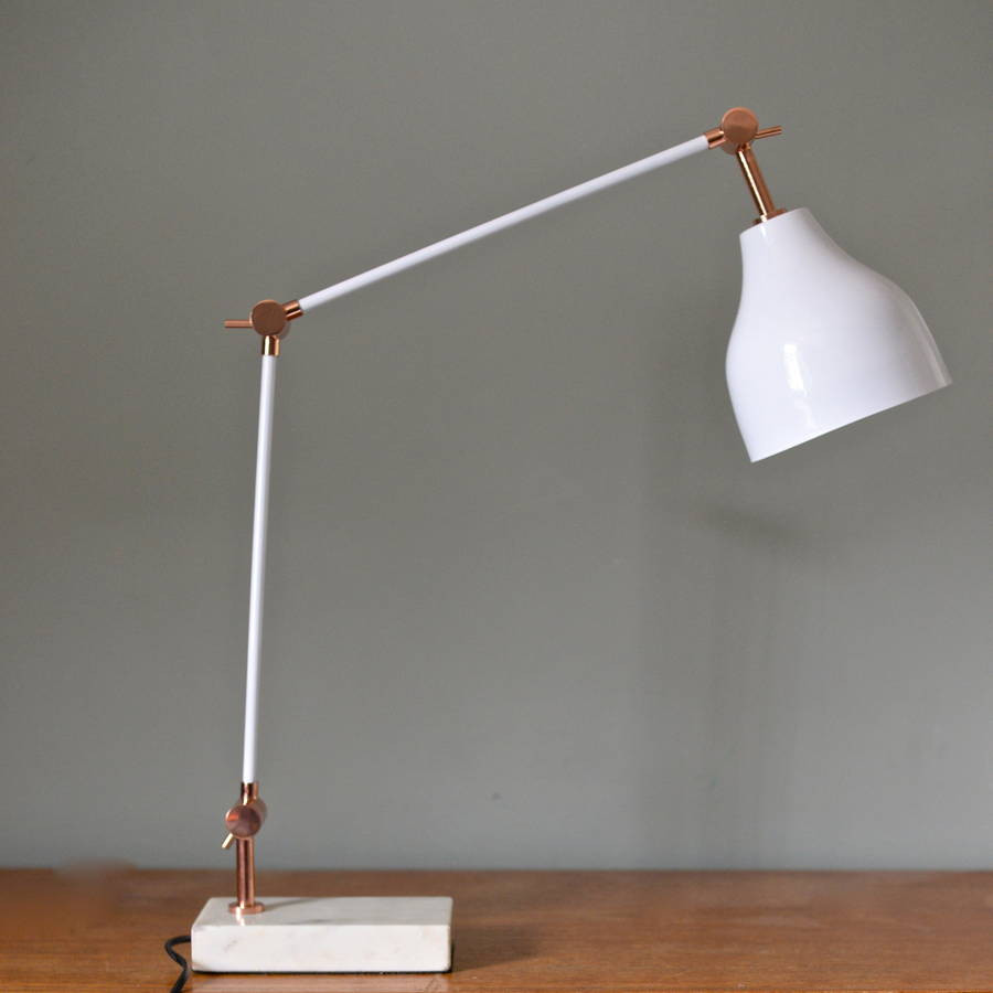 Best ideas about Copper Desk Lamp
. Save or Pin stone and copper angled desk lamp by the forest & co Now.