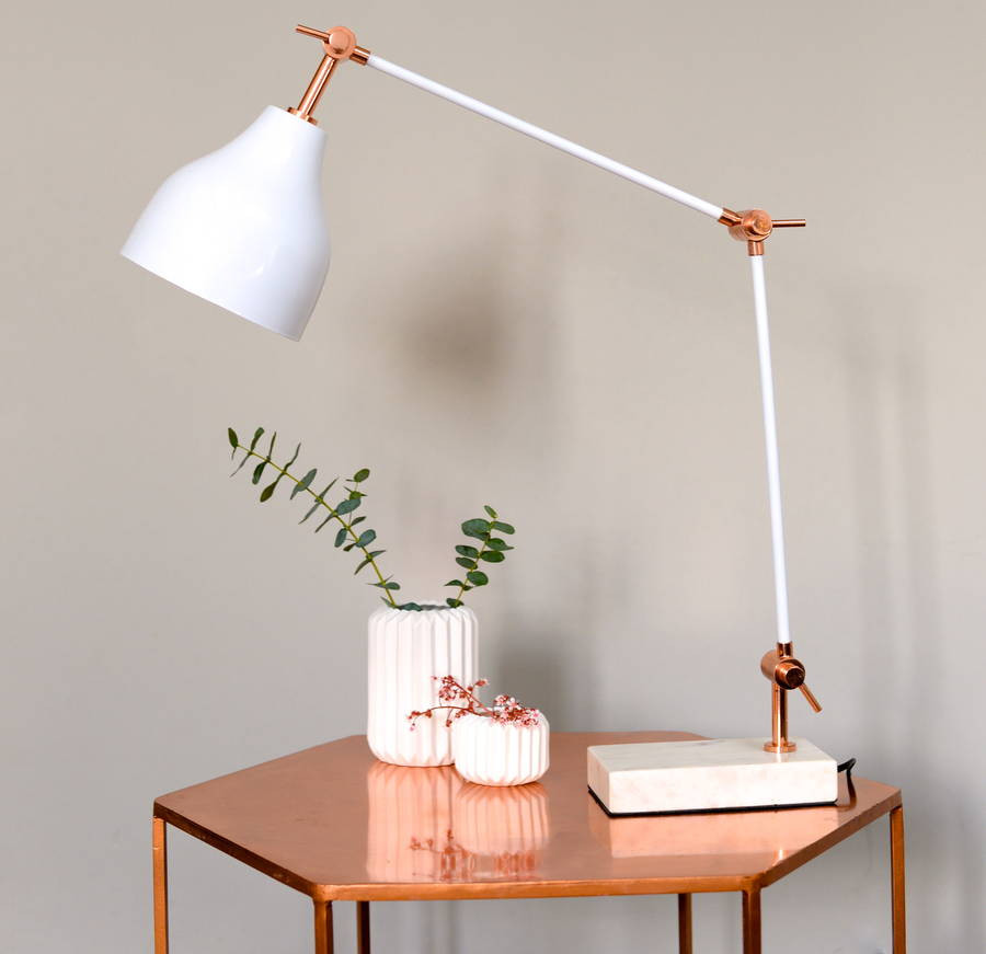 Best ideas about Copper Desk Lamp
. Save or Pin stone and copper angled desk lamp by the forest & co Now.