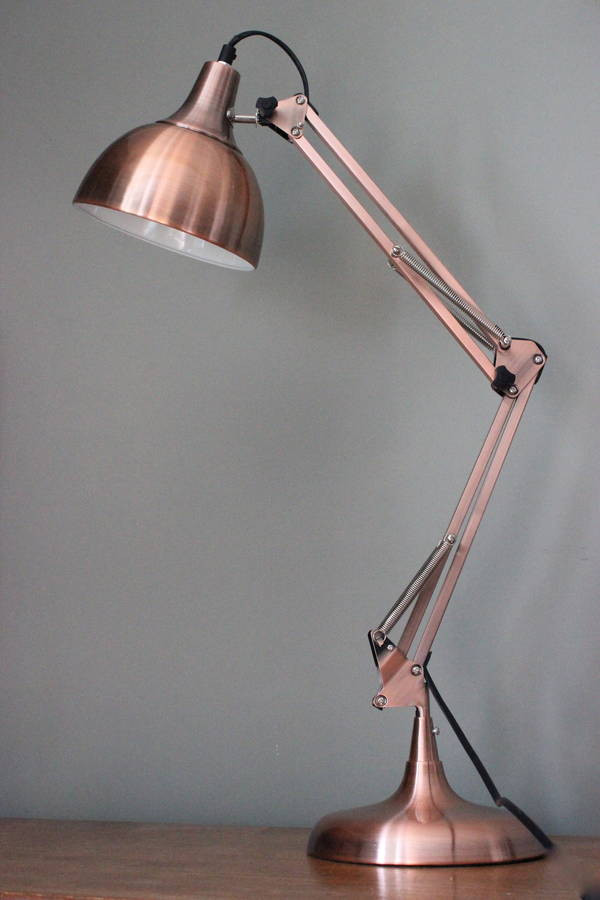 Best ideas about Copper Desk Lamp
. Save or Pin copper angled table lamp by the forest & co Now.