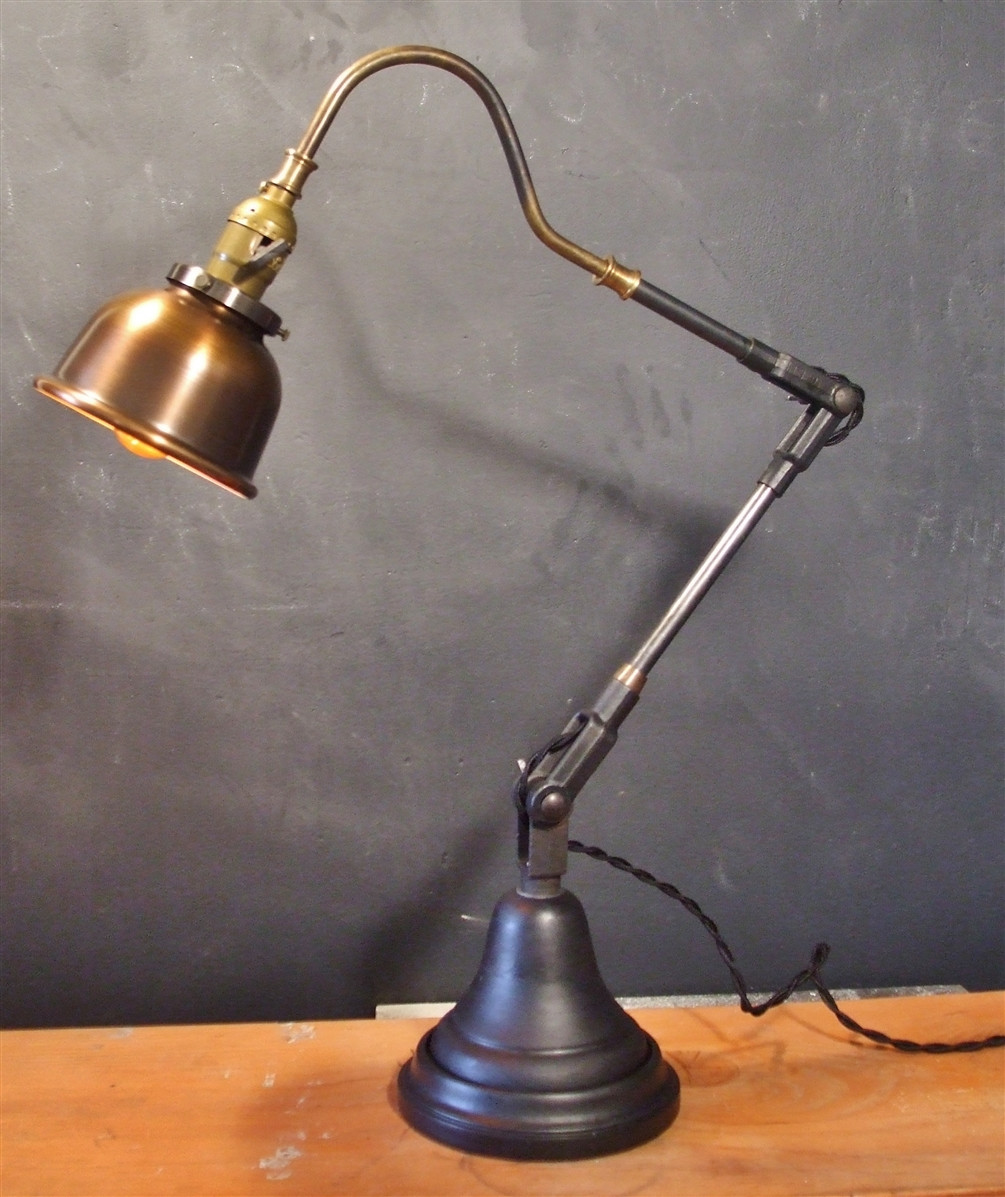 Best ideas about Copper Desk Lamp
. Save or Pin Vintage Industrial Style Desk Lamp w Copper Shade on Storenvy Now.