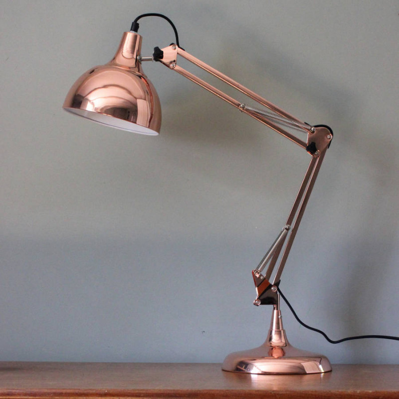 Best ideas about Copper Desk Lamp
. Save or Pin Vintage Copper Traditional Desk Lamp Forever Furnishings Now.