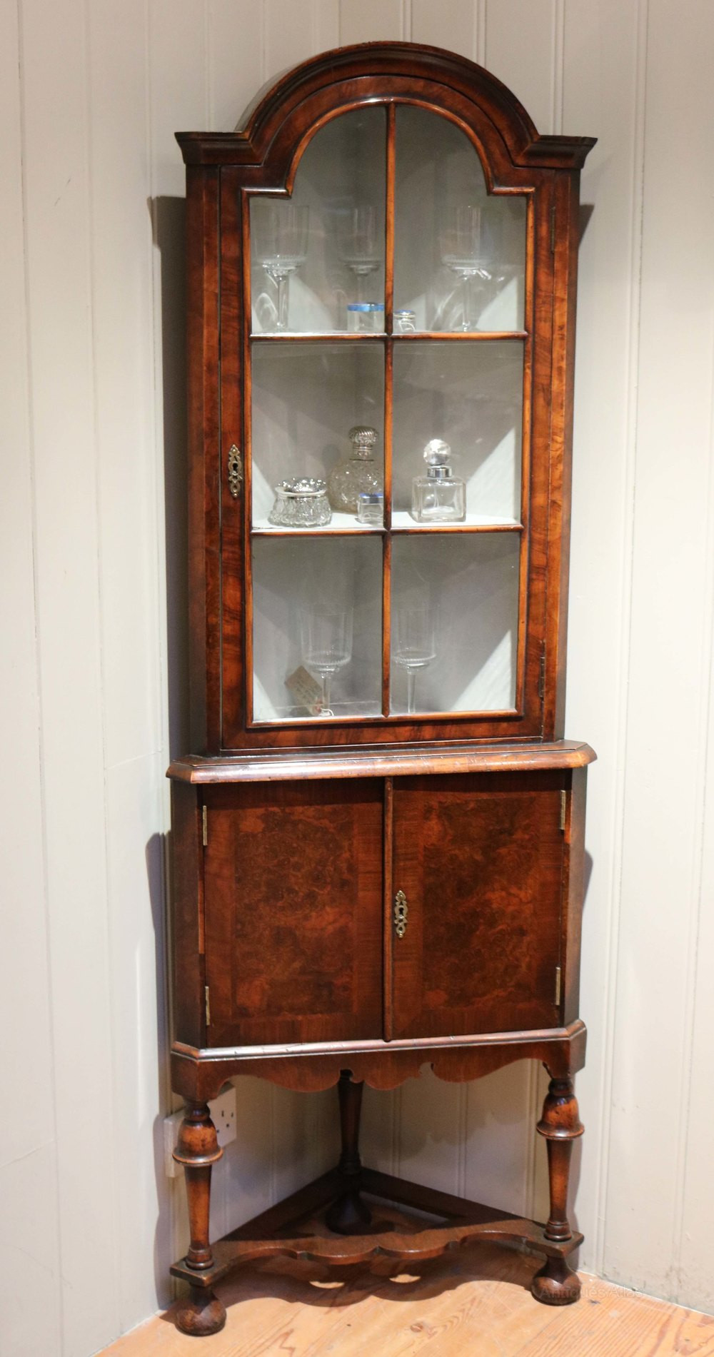 Best ideas about Corner Display Cabinet
. Save or Pin Burr Walnut Corner Display Cabinet Antiques Atlas Now.