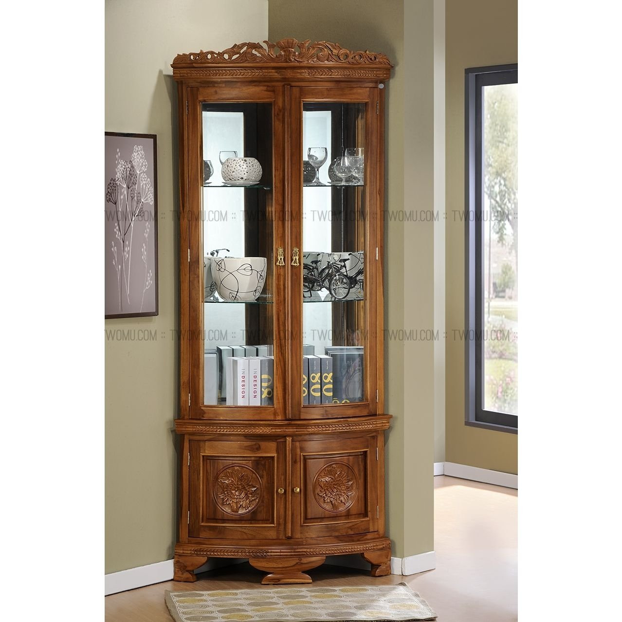 Best ideas about Corner Display Cabinet
. Save or Pin Corner Display Cabinet Design Ideas — The Decoras Now.