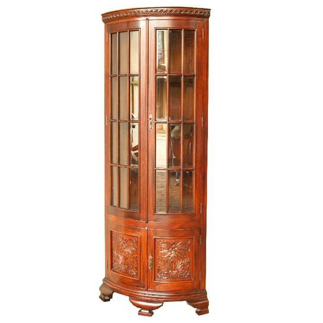 Best ideas about Corner Display Cabinet
. Save or Pin Bow Fronted Corner Display Cabinet • AKD Furniture Now.
