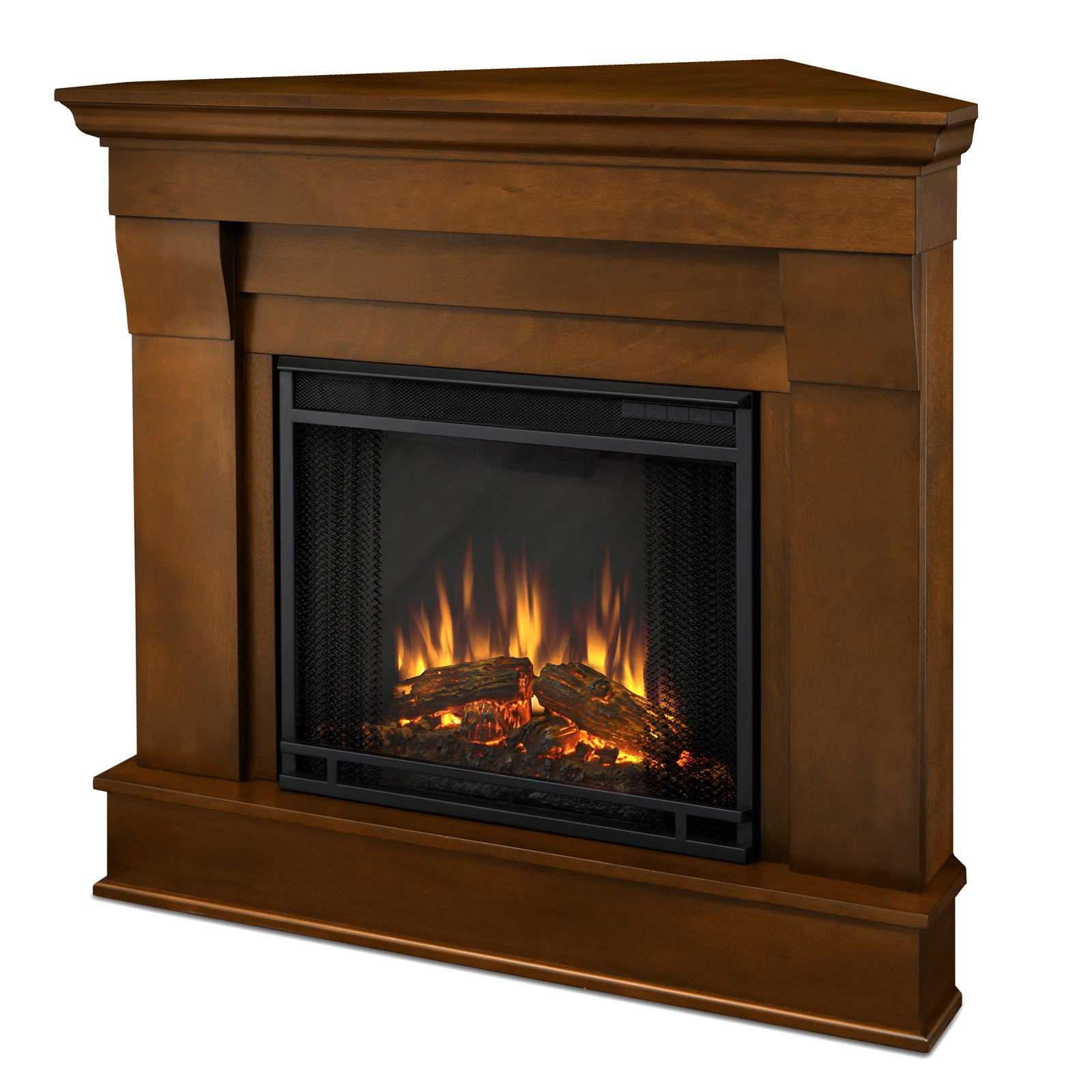 Best ideas about Corner Electric Fireplace
. Save or Pin Real Flame Chateau Corner Electric Fireplace Espresso Now.