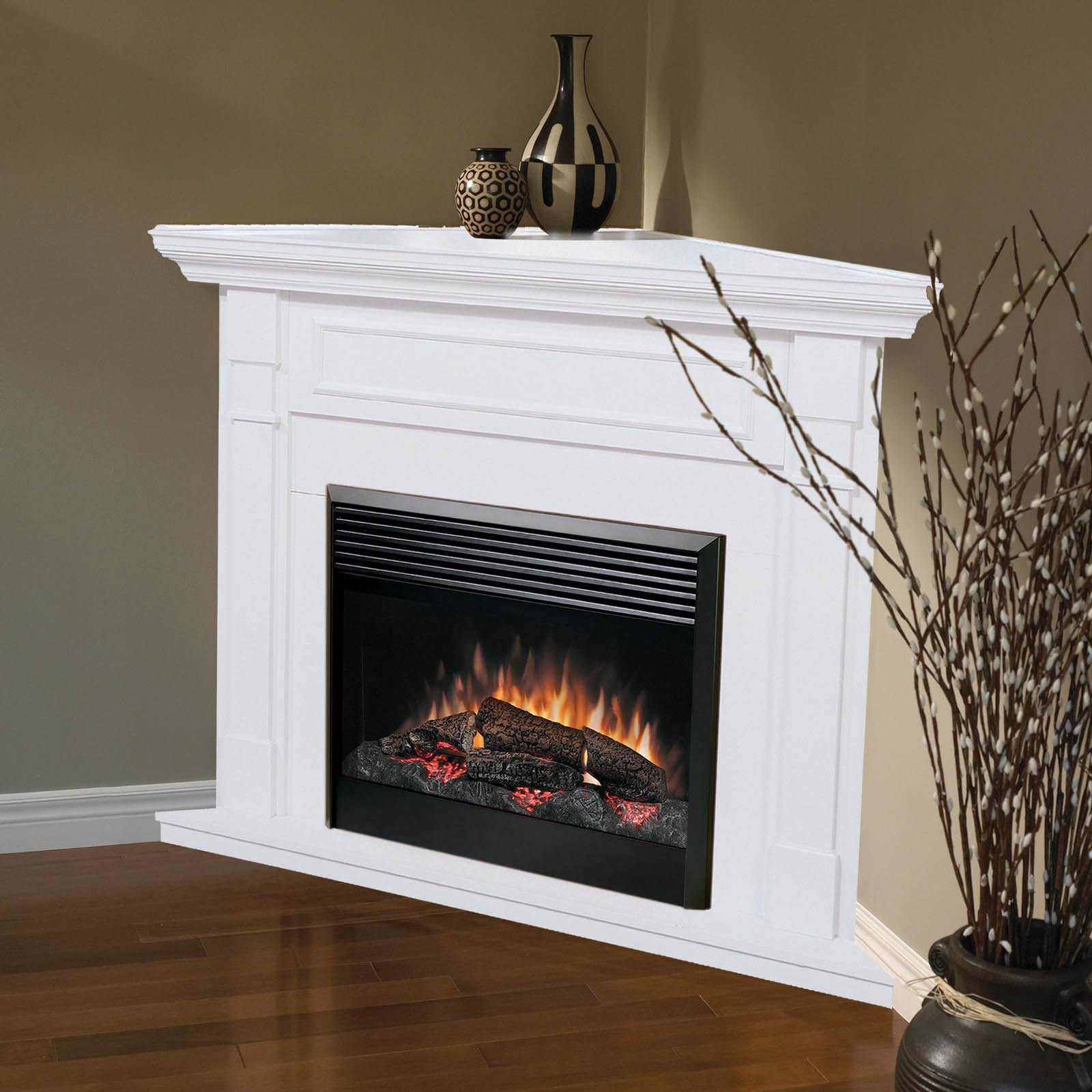 Best ideas about Corner Electric Fireplace
. Save or Pin Dimplex Baxter Corner Electric Fireplace White at Hayneedle Now.