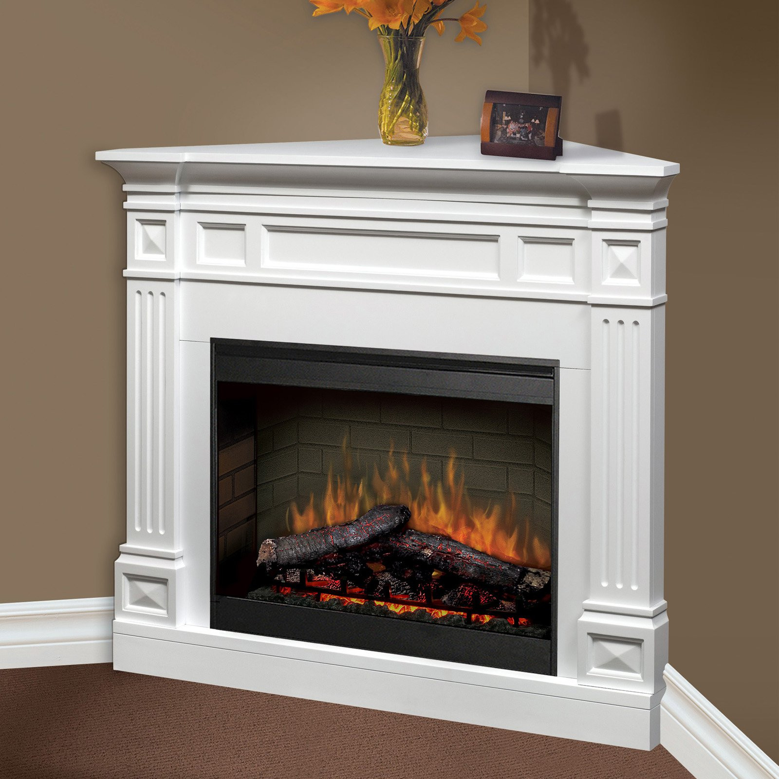 Best ideas about Corner Electric Fireplace
. Save or Pin Dimplex Traditional Corner II Electric Fireplace at Hayneedle Now.