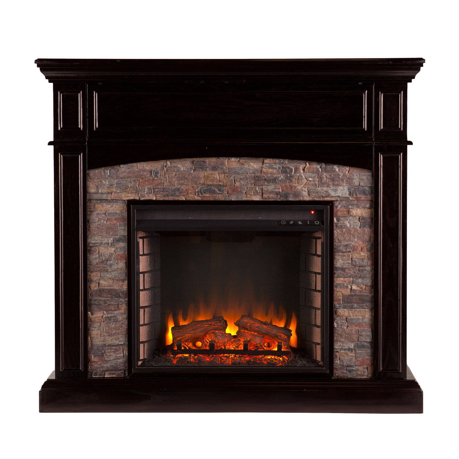 Best ideas about Corner Electric Fireplace
. Save or Pin Grantham Faux Stone Corner Electric Media Fireplace Now.