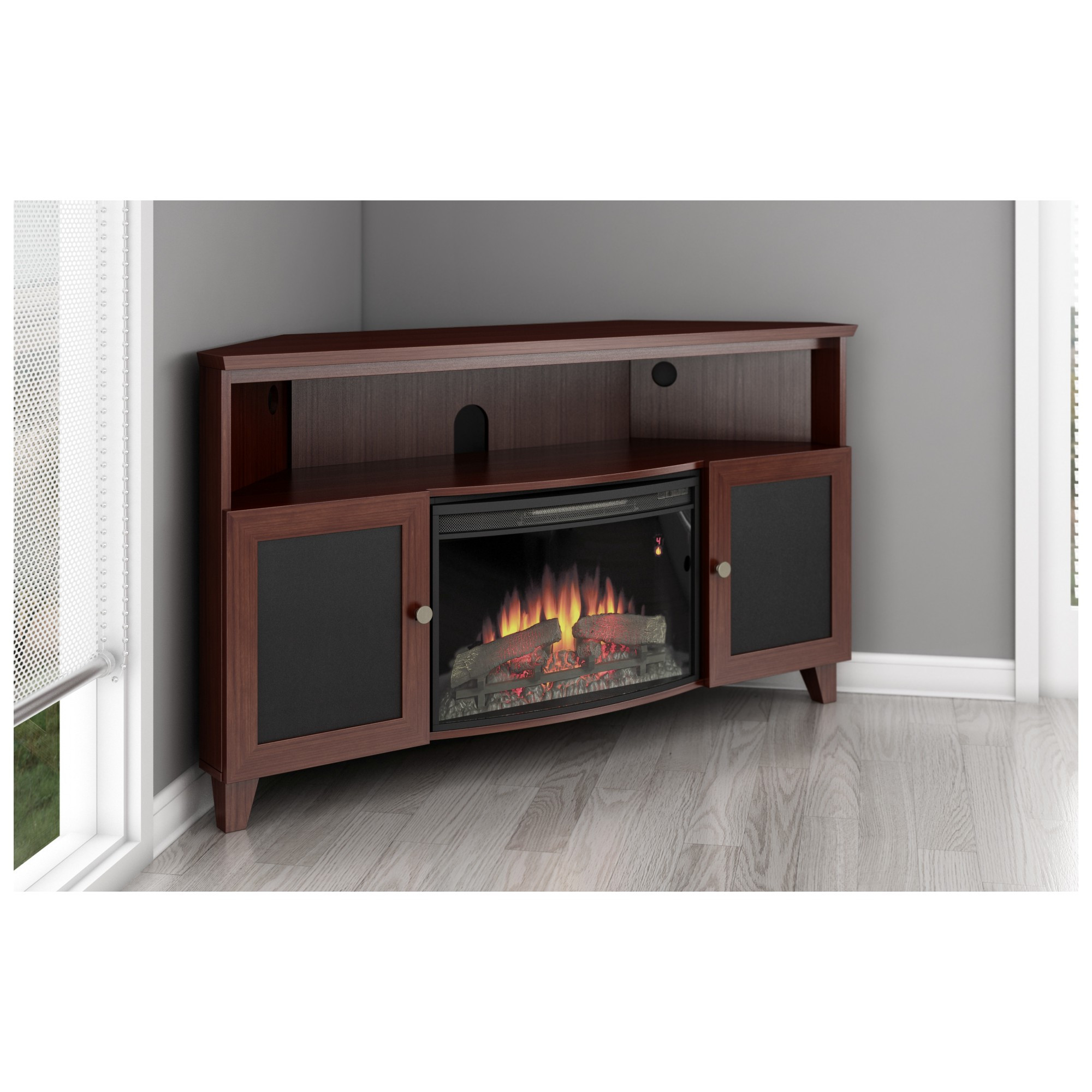 Best ideas about Corner Electric Fireplace Tv Stand
. Save or Pin Inspirations Beautiful Corner Fireplace TV Stand For Now.