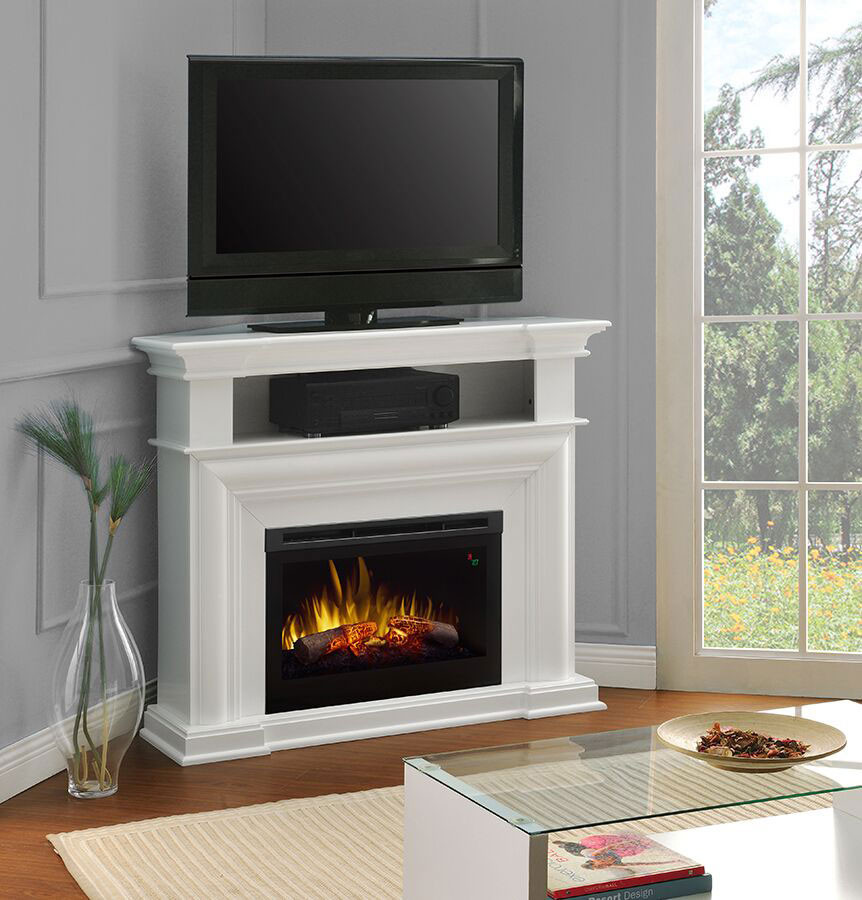 Best ideas about Corner Electric Fireplace Tv Stand
. Save or Pin Colleen wall or Corner Electric Fireplace Media Console in Now.
