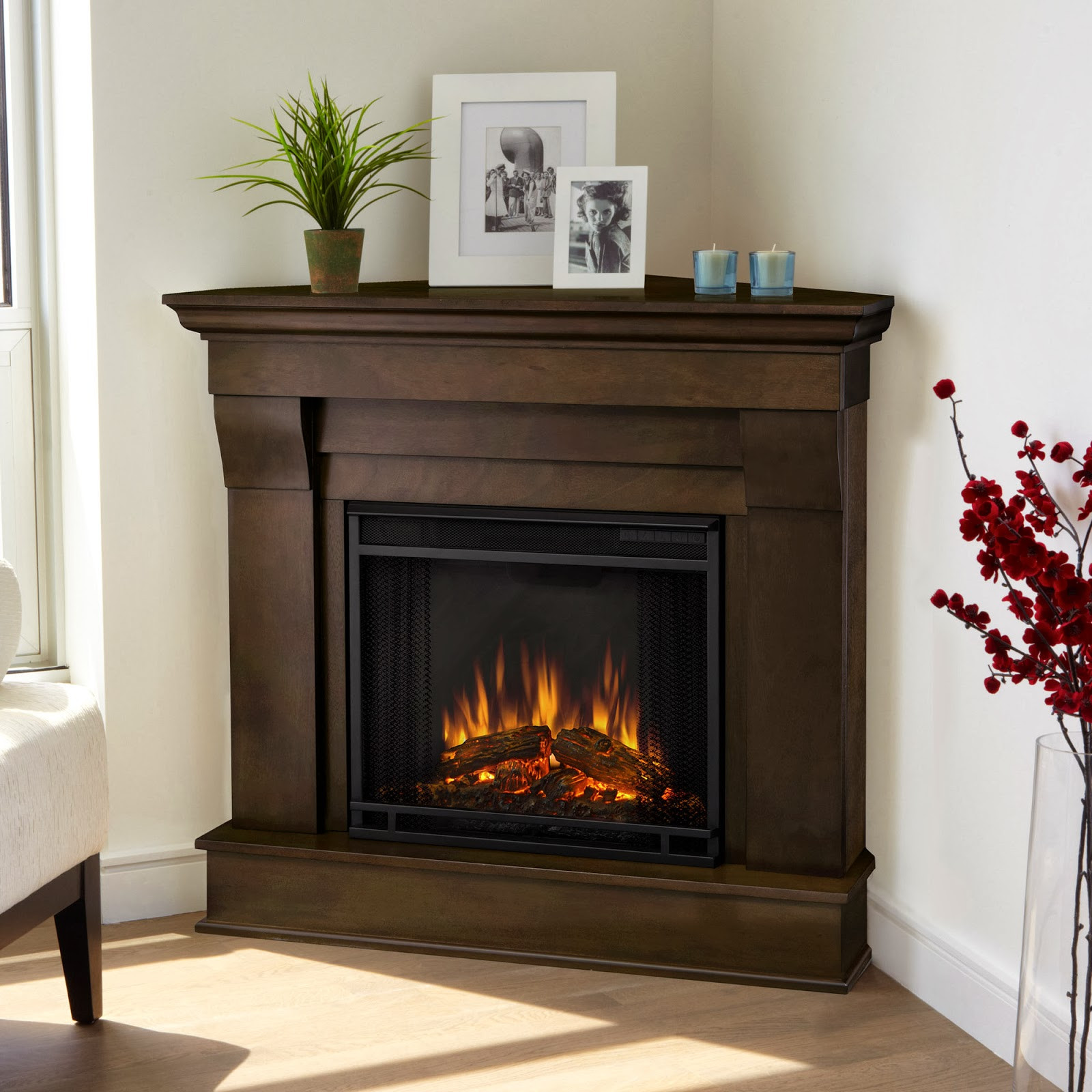 Best ideas about Corner Electric Fireplace
. Save or Pin Patio and Yards Gel Fuel & Electric Fireplaces Now.