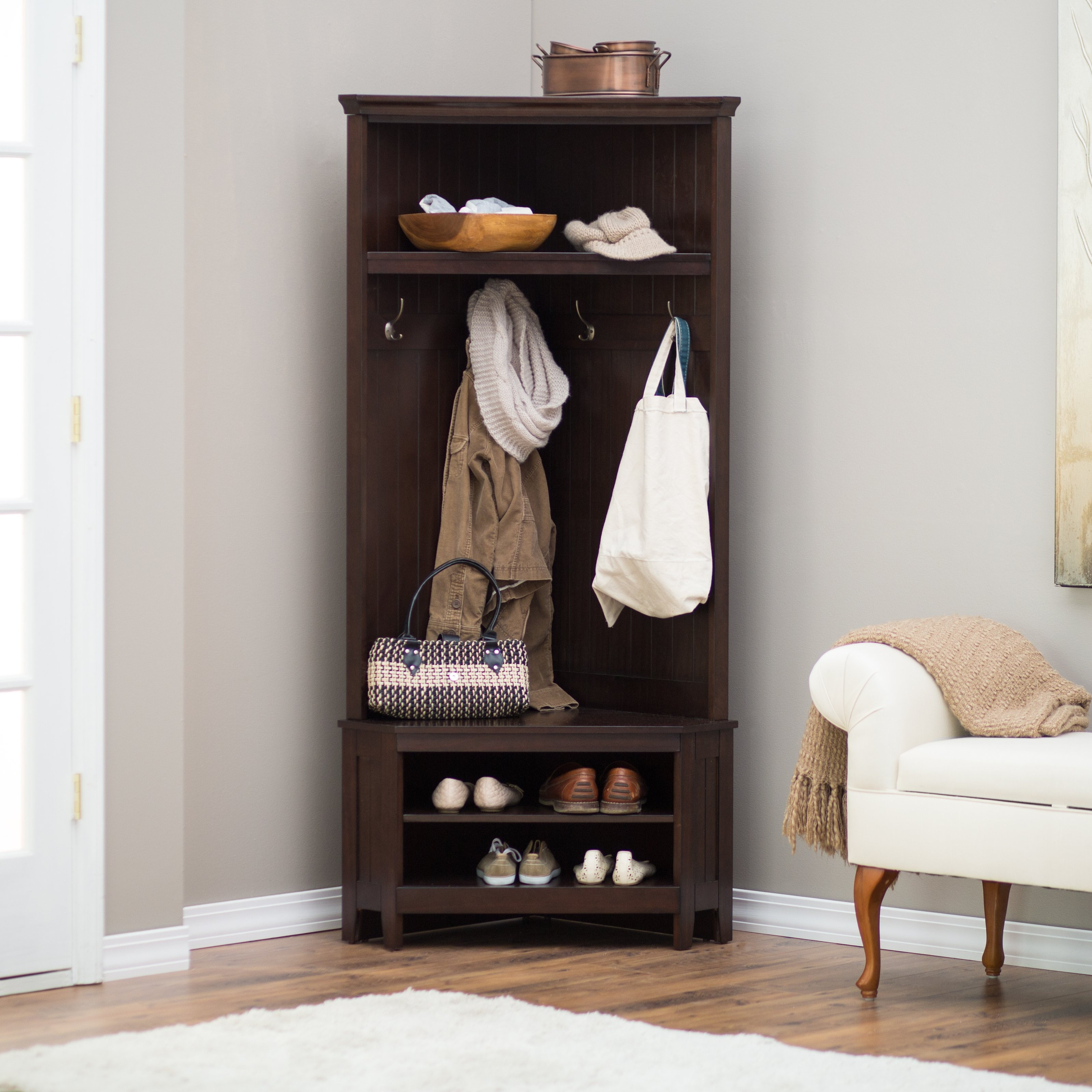 Best ideas about Corner Entryway Tables
. Save or Pin Corner Entryway Benches Storage Now.