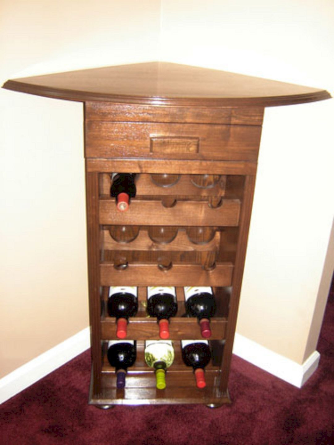 Best ideas about Corner Wine Rack Cabinet
. Save or Pin 24 Best Corner Coffee Wine Bar Design Ideas For Your Home Now.