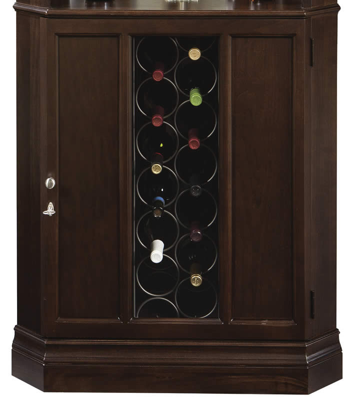 Best ideas about Corner Wine Rack Cabinet
. Save or Pin Howard Miller traditional Espresso Finish corner wine bar Now.