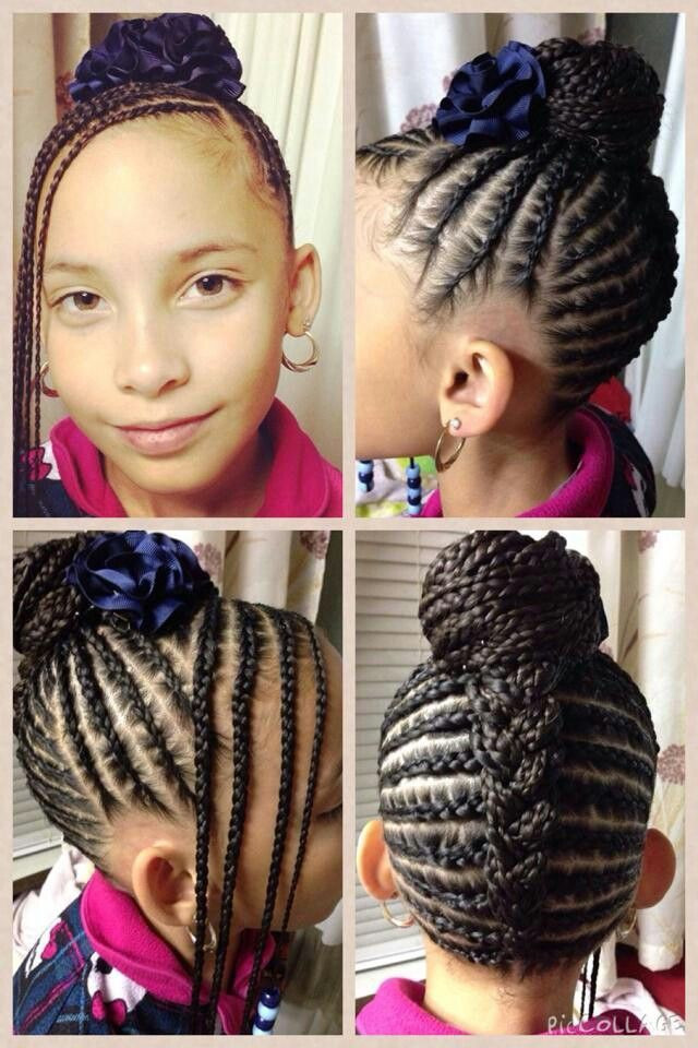 Cornrow Hairstyles For Little Girls
 Beautiful naturalhair naturalhairkids cornrows