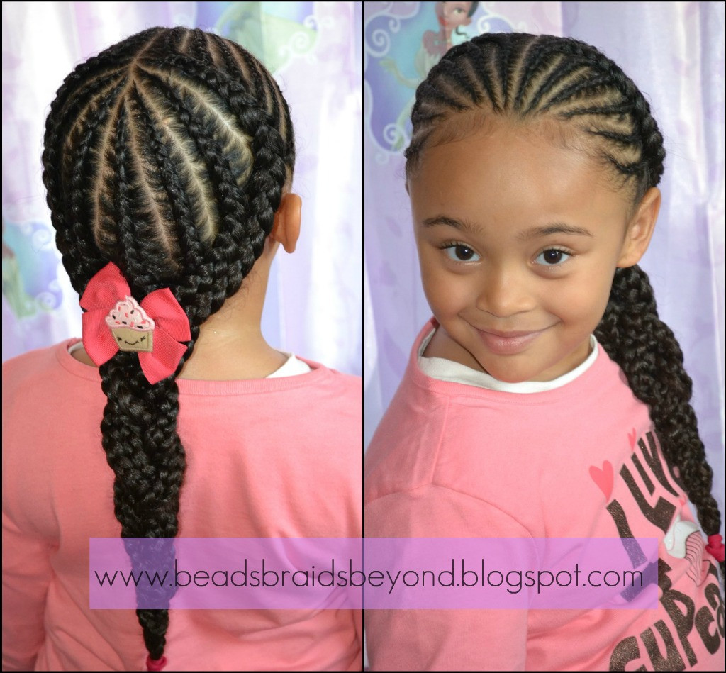 Cornrow Hairstyles For Little Girls
 Beads Braids and Beyond January 2012