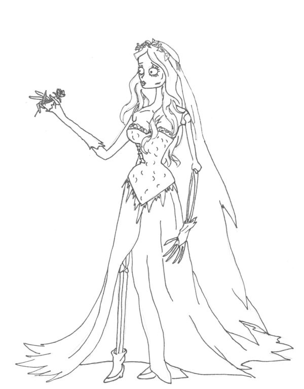Corpse Bride Coloring Pages
 Corpse Bride by miguel on DeviantArt