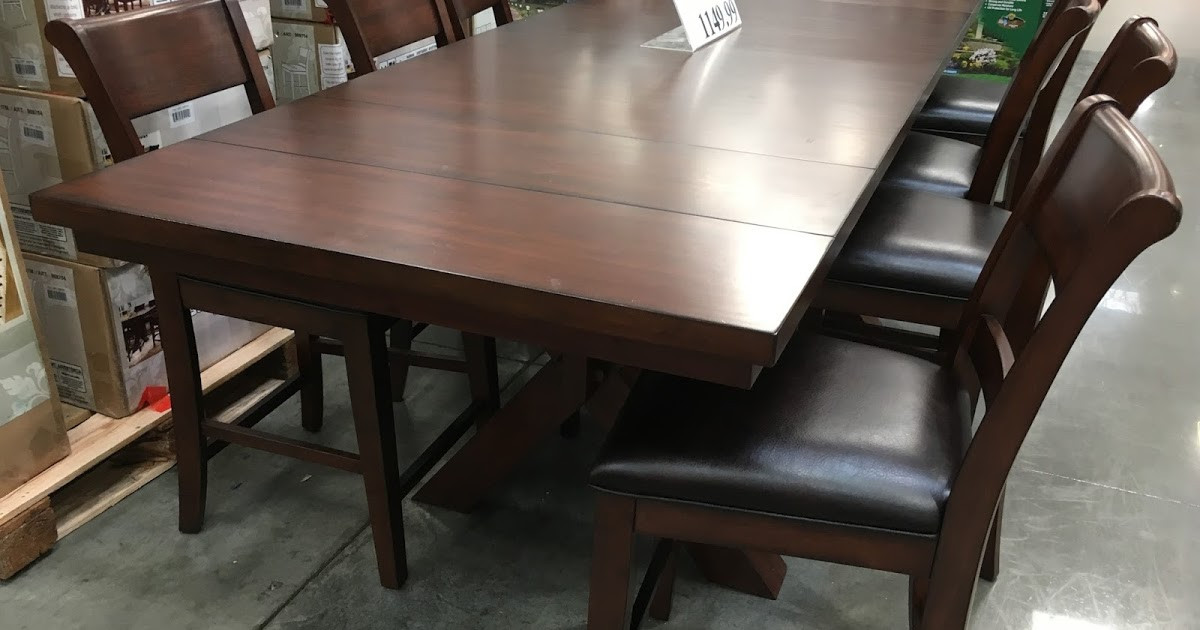 Best ideas about Costco Dining Table
. Save or Pin Hillsdale Furniture 9 Piece Counter Height Dining Set Now.