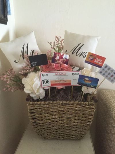 Best ideas about Couple Shower Gift Ideas
. Save or Pin Gift cards make great fillers in baskets for the happy Now.