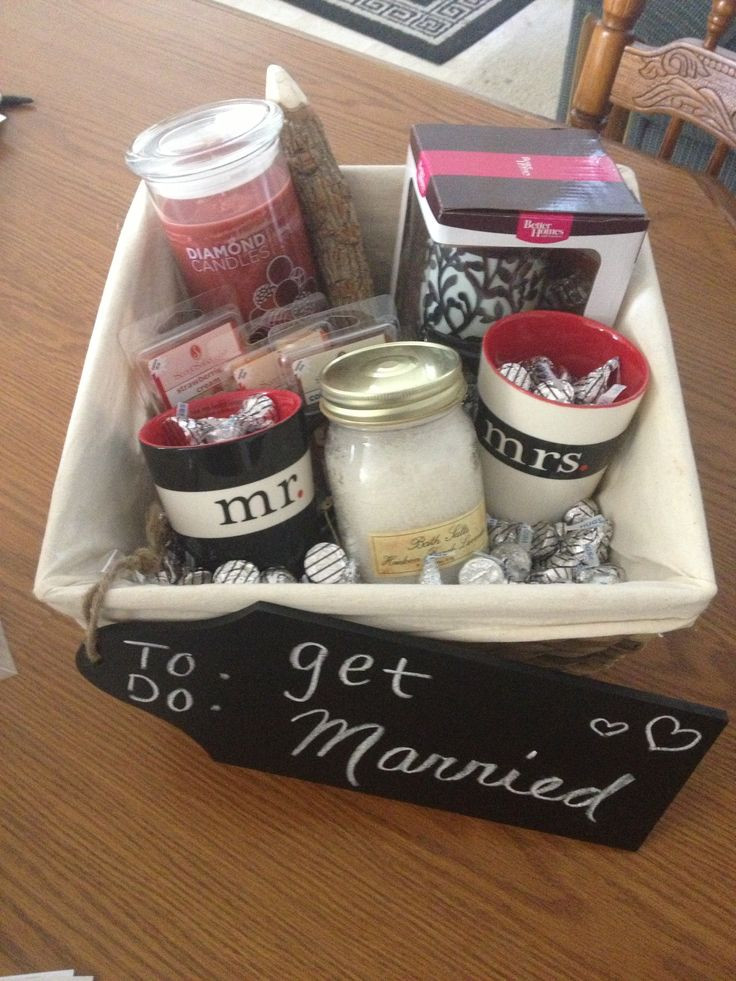 Best ideas about Couple Shower Gift Ideas
. Save or Pin Bridal shower t basket for the bride you don t know too Now.