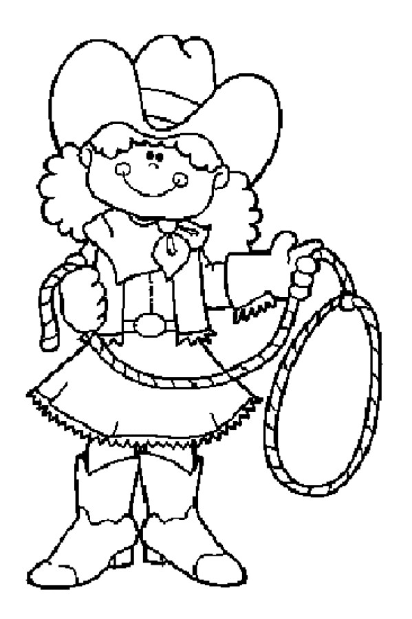 Cowboy Coloring Pages
 Cowboy Boots and Hats Coloring Pages Bestofcoloring
